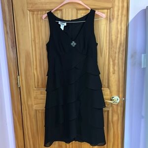 Size 12 black dress.